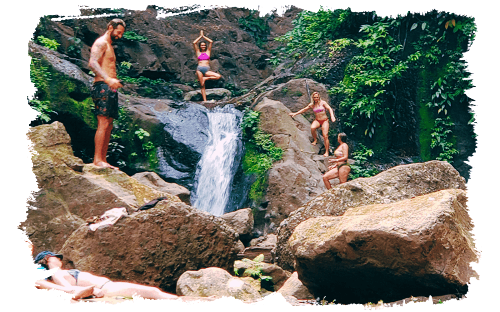 explore tamanique falls