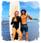 surfer with manuel